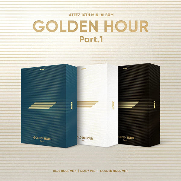 **PRE-ORDER** ATEEZ 10th Mini Album - GOLDEN HOUR: Part.1