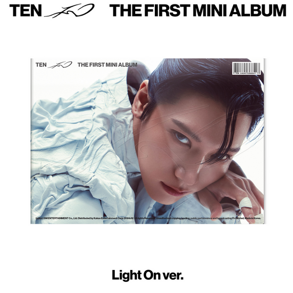 TEN 1st Mini Album - TEN (Light On Version)