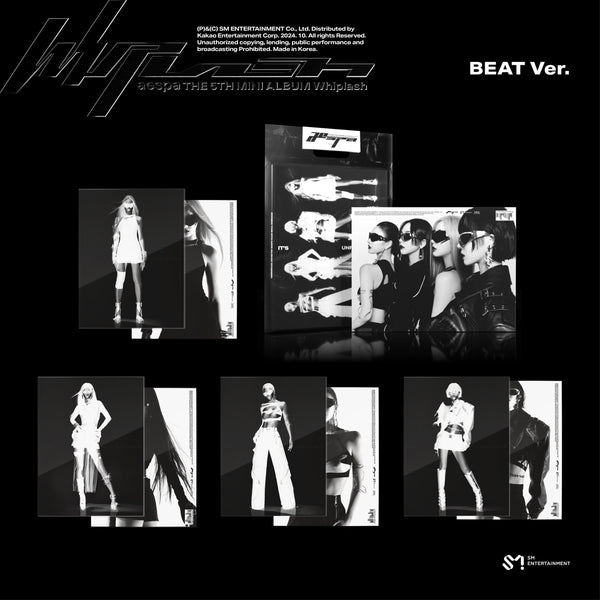 **PRE-ORDER** aespa 5th Mini Album - Whiplash (BEAT Version)