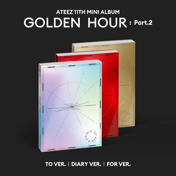 **PRE-ORDER** ATEEZ 11th Mini Album - GOLDEN HOUR : Part.2