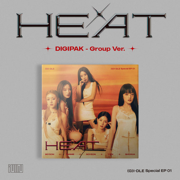 (G)I-DLE Special EP 1 - HEAT (Digipack Group Version)