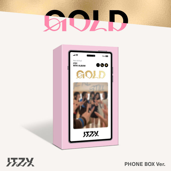 **PRE-ORDER** ITZY 9th Mini Album - GOLD (Phone Box Version)