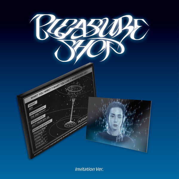 KEY 3rd Mini Album - Pleasure Shop (Invitation Version)