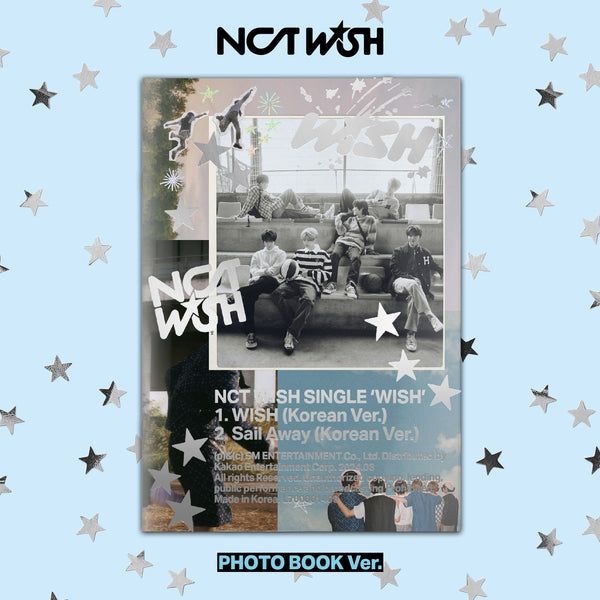 NCT WISH Debut Single - WISH (Photo Book Version)