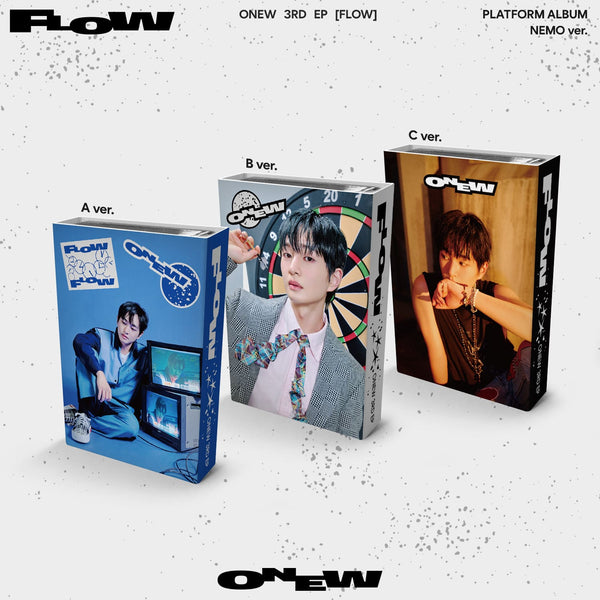 ONEW 3rd Mini Album - FLOW (NEMO Version)