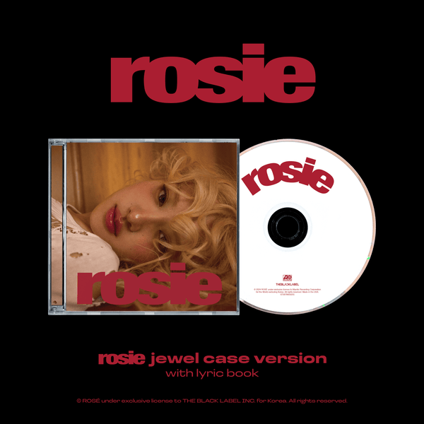 **PRE-ORDER** Rosé 1st Studio Album - rosie (Jewel Case Version)