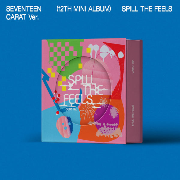 SEVENTEEN 12th Mini Album - Spill The Feels (CARAT Version)