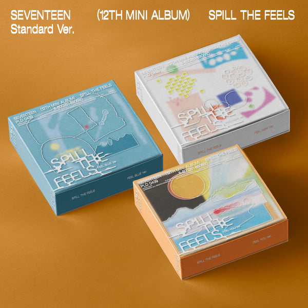 **PRE-ORDER** SEVENTEEN 12th Mini Album - Spill The Feels (Standard Version)