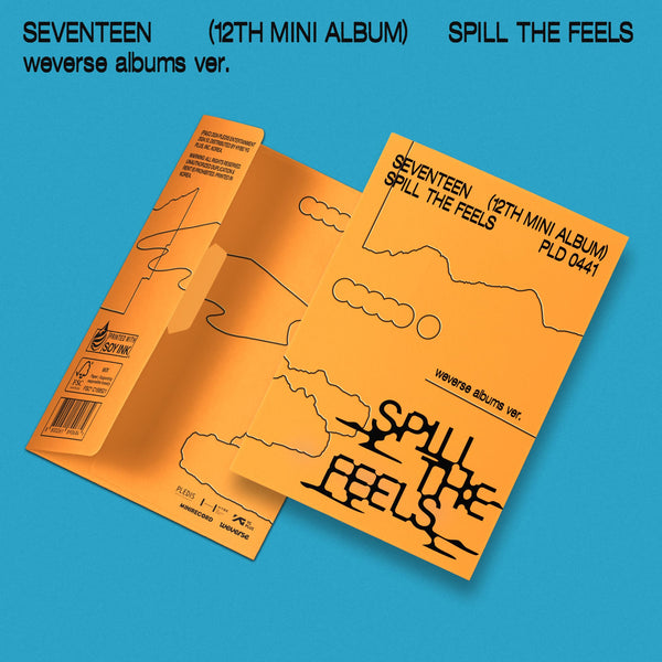 **PRE-ORDER** SEVENTEEN 12th Mini Album - Spill The Feels (Weverse Albums Version)