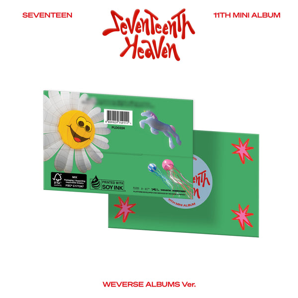 SEVENTEEN 11th Mini Album - Seventeenth Heaven (Weverse Album Version)