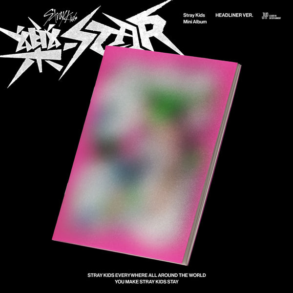 Stray Kids 8th Mini Album - 樂 - STAR (Headliner Version)