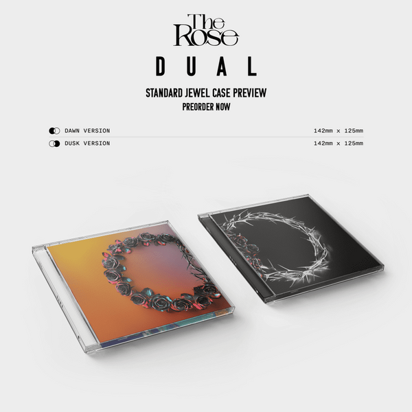 The Rose 2nd Full Album - DUAL (Jewel Case Album)