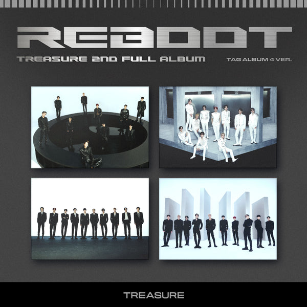 TREASURE 2nd Full Album - REBOOT (YG Tag Album Version)