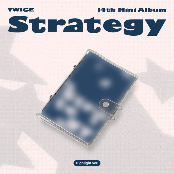 **PRE-ORDER** TWICE 14th Mini Album - STRATEGY (Highlight Version)