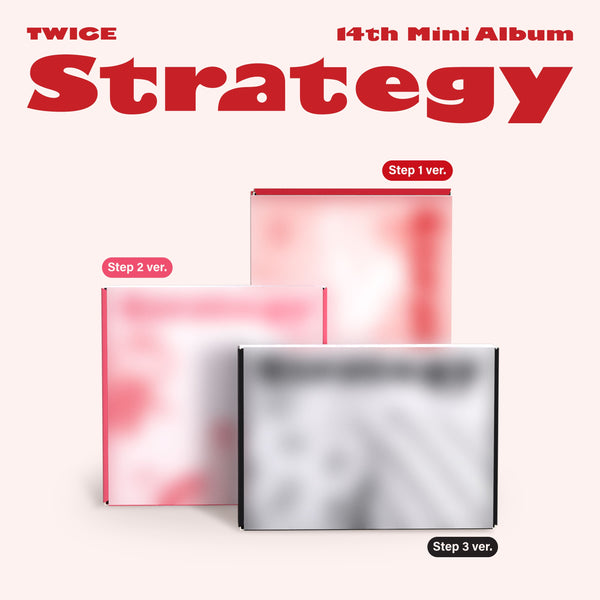 **PRE-ORDER** TWICE 14th Mini Album - STRATEGY