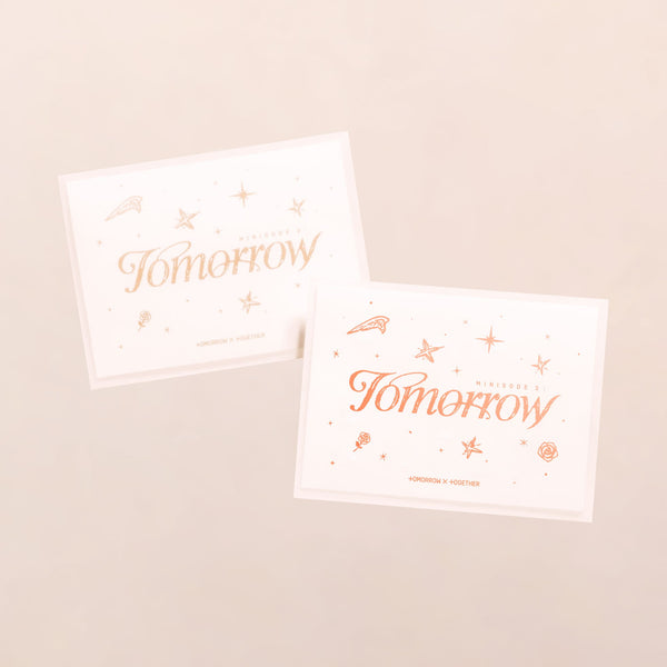TOMORROW X TOGETHER 6th Mini Album - minisode 3 : TOMORROW (Weverse Album Version)