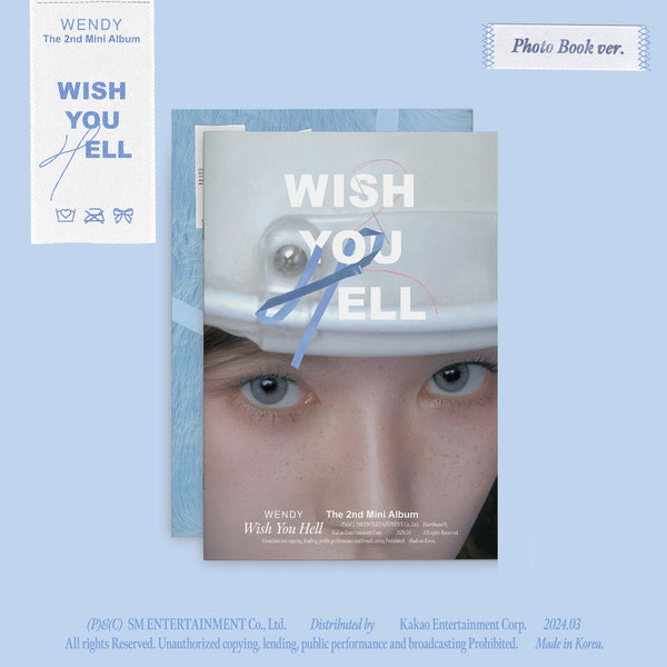 **PRE-ORDER** WENDY 2nd Mini Album - Wish You Hell (Photo Book Version)
