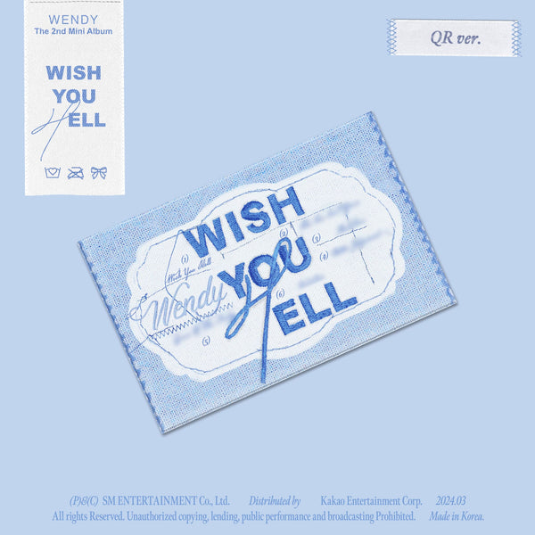 **PRE-ORDER** WENDY 2nd Mini Album - Wish You Hell (QR Version)