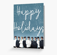 EXO Happy Holidays Greeting Card