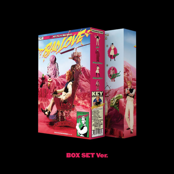 KEY The 1st Mini Album - BAD LOVE (Box Set Version)