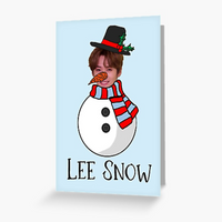 Lee Snow Holiday Greeting Card