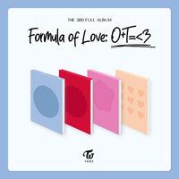 TWICE 3rd Album - FORMULA OF LOVE: O+T=<3