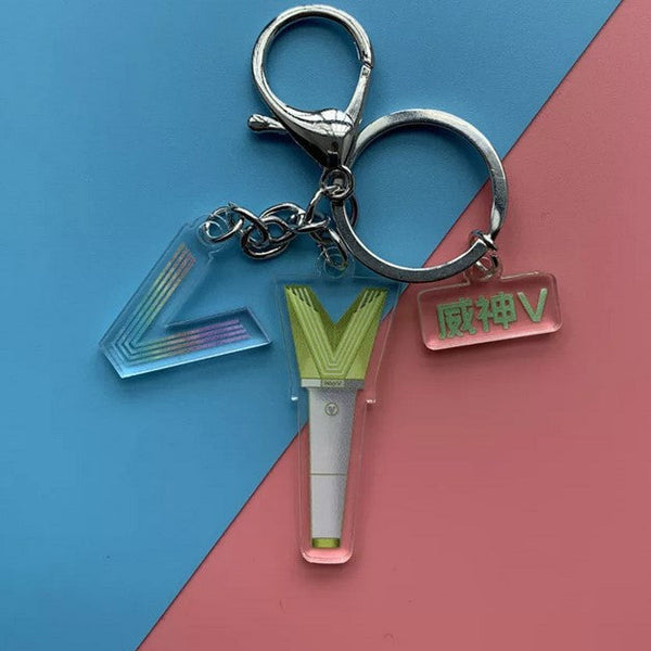 WayV Light Stick Key Chain